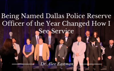 Being Named Dallas Police Reserve Officer of the Year Changed How I See Service